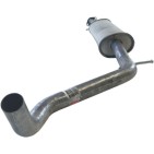 Silencieux d'échappement Central Pour Fiat 500 C Panda 51788194