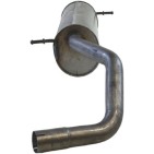 Silencieux d'échappement Arrière Pour VW Polo Seat Skoda Fabia II 1.6 16V 1.6