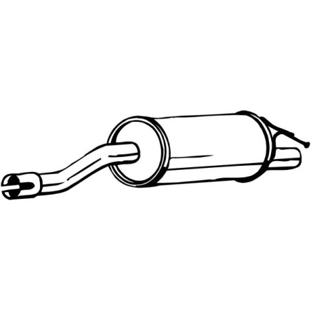 Silencieux d'échappement Arrière Pour Dacia Duster 200109538R