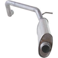 Silencieux d'échappement Central Pour Peugeot 307 CC Citroën C4 I