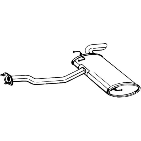 Silencieux d'échappement Arrière Pour Kia Sportage 287003U300