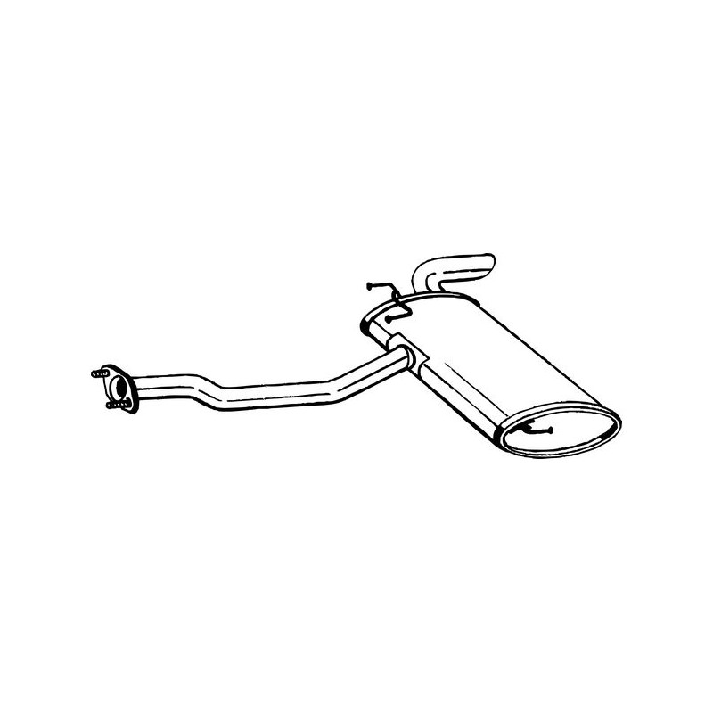 Silencieux d'échappement Arrière Pour Kia Sportage 287003U700