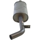 Silencieux d'échappement Central Pour Renault Clio III 8200385675 8200385677