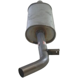 Silencieux d'échappement Central Pour Renault Clio III 8200385675 8200385677