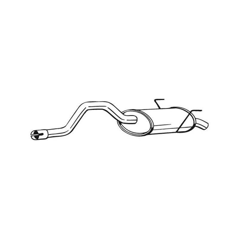Silencieux d'échappement Arrière Pour Renault Espace III 6025304105 6025310951