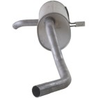 Silencieux d'échappement Arrière Pour Renault Clio III 8200385653 8200385655