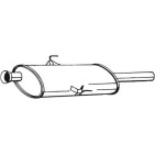 Silencieux d'échappement Central Pour Renault Espace III 6025304105 6025310951