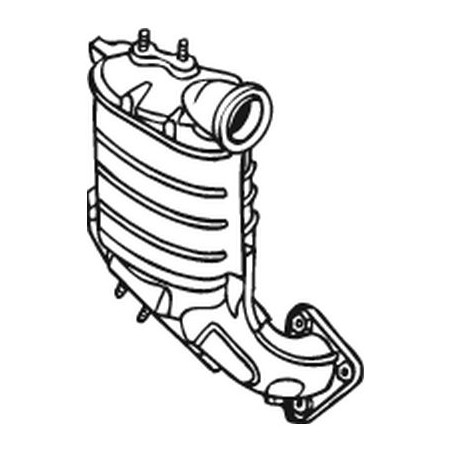 Catalyseur Pour Renault Grand Scénic II Megane A Trois Volumes 8200747077
