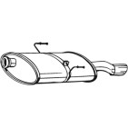 Silencieux d'échappement Arrière Pour Peugeot 406 1726SX