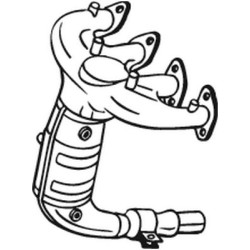 Catalyseur Pour Fiat Panda - 46803148 51805148 55195855