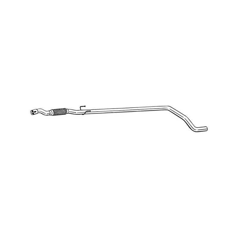 Tuyau d'échappement Pour Fiat Grande Punto Van 51801131 51823383