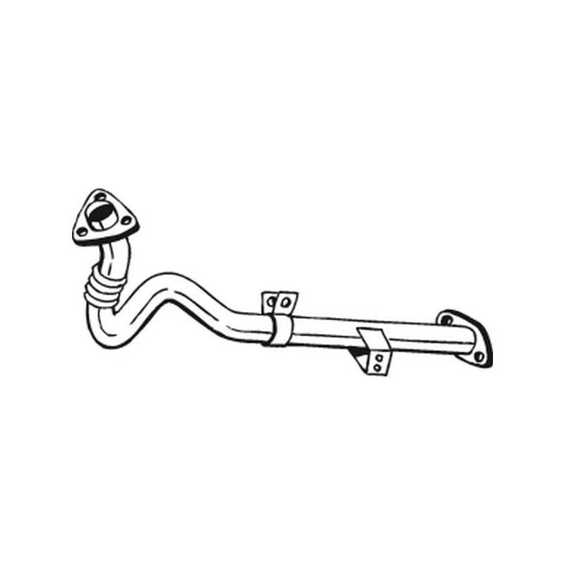 Tuyau d'échappement Pour Toyota Land Cruiser Hardtop 1740154110