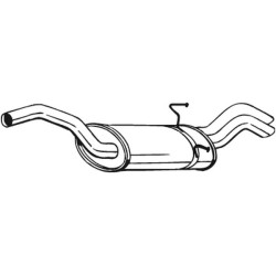 Silencieux d'échappement Arrière Pour Peugeot Fiat Citroën 1726J6 9456123180