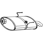 Silencieux d'échappement Arrière Pour Peugeot 406 1726AL 1726J7 1726P5