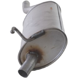 Silencieux d'échappement Arrière Pour Opel Corsa D - 3/5 Portes