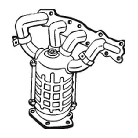 Catalyseur Pour Suzuki Ignis I 1411069G10