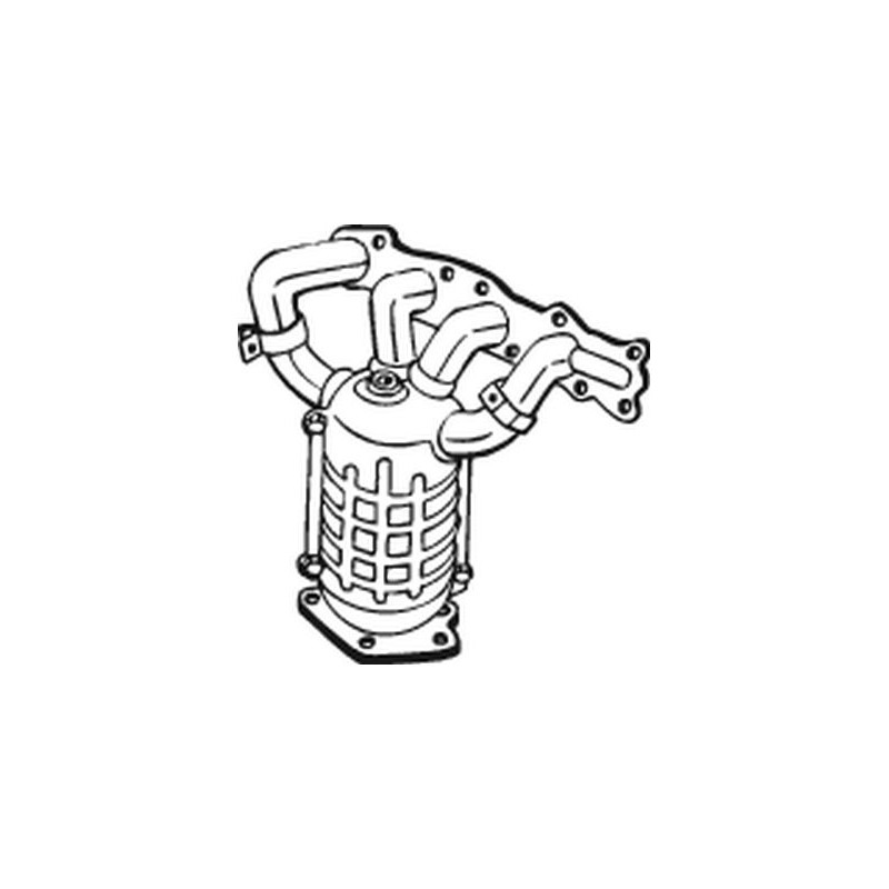 Catalyseur Pour Suzuki Ignis I 1411069G10