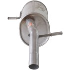 Silencieux d'échappement Arrière Pour Peugeot 207 173083