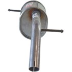 Silencieux d'échappement Arrière Pour Peugeot 207 1730AH 1730HV