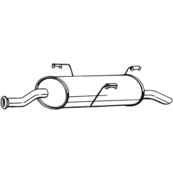 Silencieux d'échappement Arrière Pour Peugeot 306 1726C1 1726T1