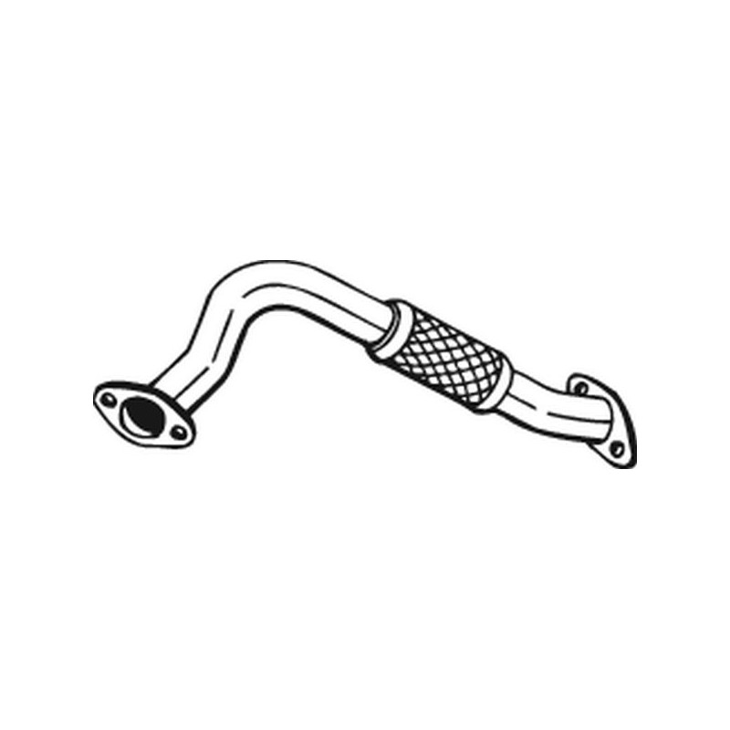 Tuyau d'échappement Pour Ford Focus A Trois Volumes Camionnette/1072583