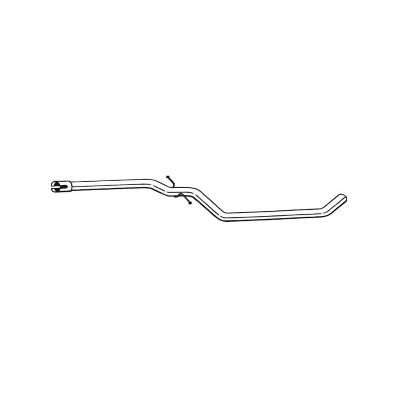 Tuyau d'échappement Pour VW Audi Seat 1K0253201B 5P0253181AA 5K6253181H