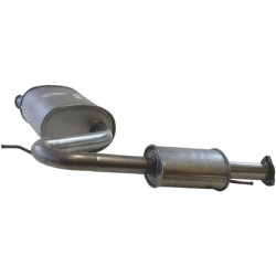 Silencieux d'échappement Arrière Pour Peugeot Fiat Citroën 1726PS 1344238080