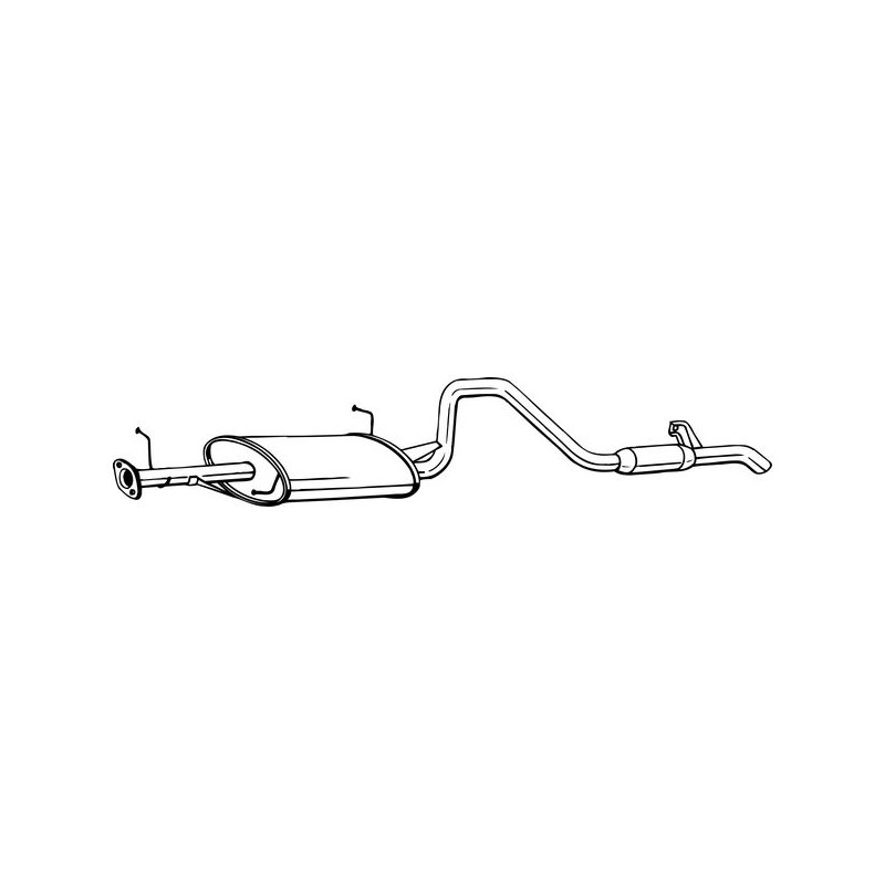 Silencieux d'échappement Arrière Pour Suzuki Grand Vitara I 1430065D00
