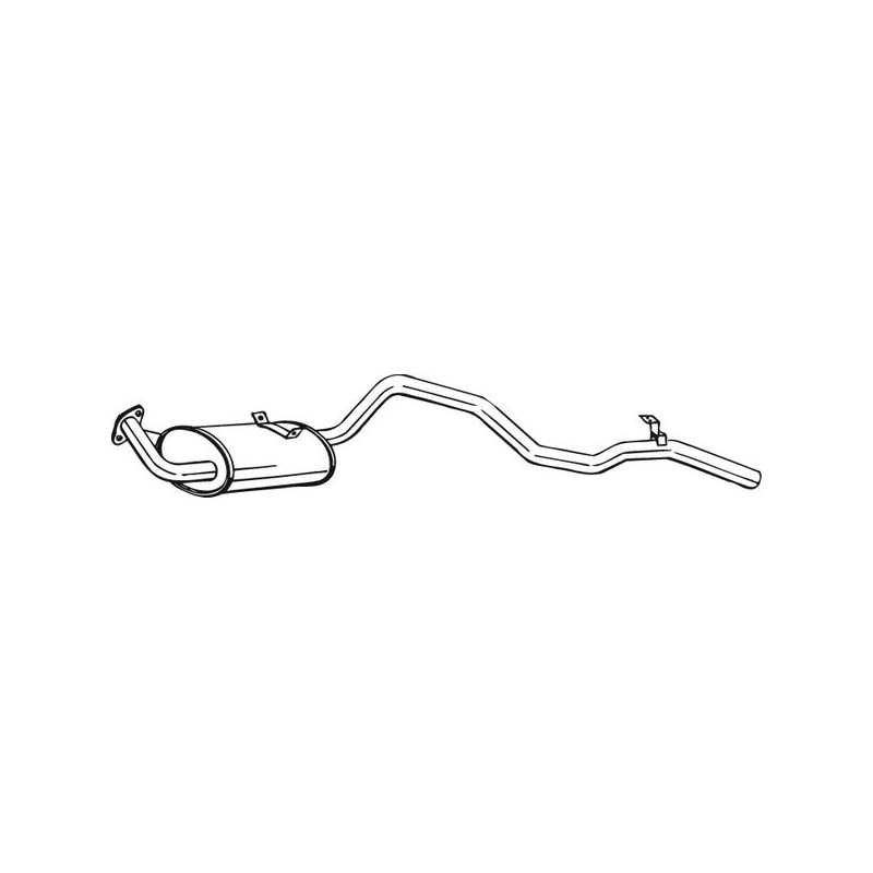 Silencieux d'échappement Arrière Pour Toyota Land Cruiser Hardtop 17405YZZ5Y