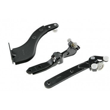 x3 Galet Rouleau porte Latérale Droite Pour Vw Caddy 2K0843397