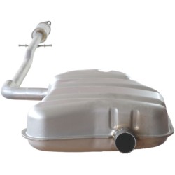Silencieux d'échappement Arrière Pour Mini Mini 18307537083