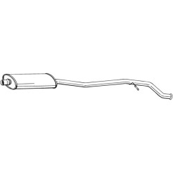 Silencieux d'échappement Central Pour Peugeot 406 1717J1