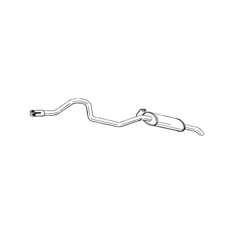 Silencieux d'échappement Arrière Pour Land Rover Discovery I ESR2390 ESR2391