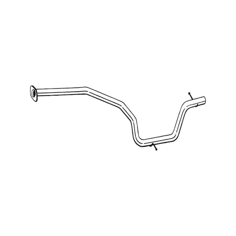 Tuyau d'échappement Pour Ford Galaxy MK II Van Mondeo IV 1481248