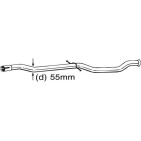 Tuyau d'échappement Pour Citroën C5 Camionnette/I Break