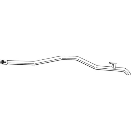 Tuyau d'échappement Pour MERCEDES Sprinter 2-T Camionnette