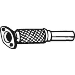Tuyau d'échappement Pour Fiat Bravo II Stilo Multi Wagon Van 55189609
