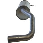 Silencieux d'échappement Arrière Pour Seat Ibiza IV SportST 6J6253609C