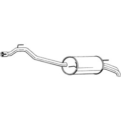 Silencieux d'échappement Arrière Pour VW California T4 Camper 074253609BC