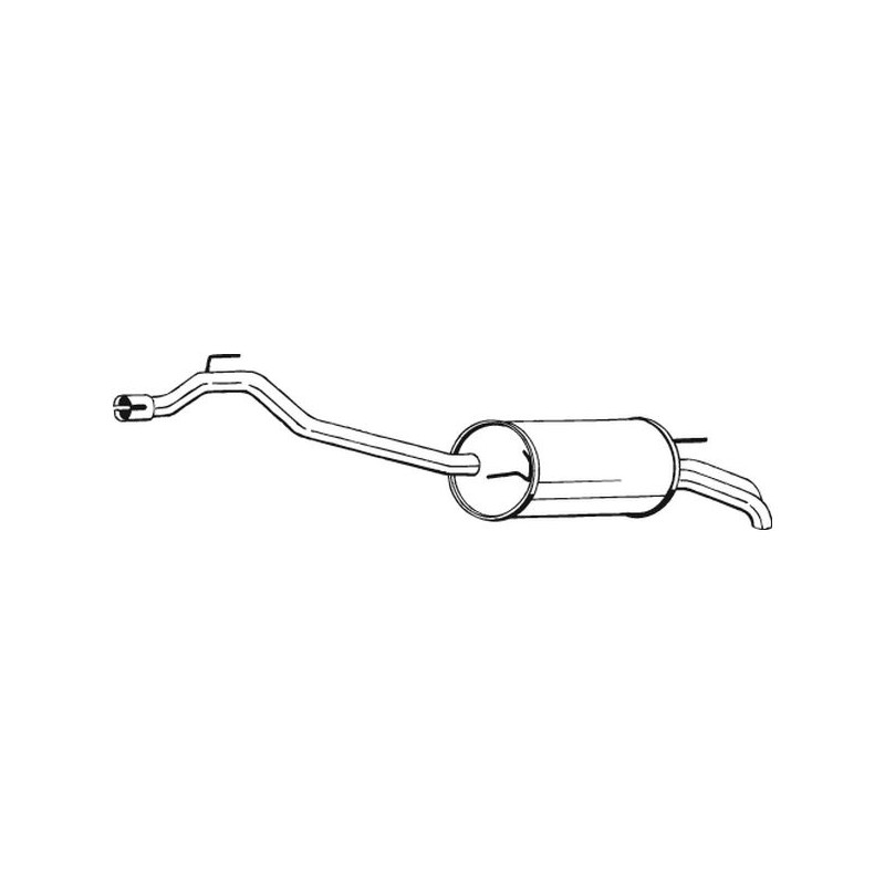 Silencieux d'échappement Arrière Pour VW California T4 Camper 074253609BC