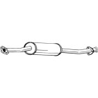 Silencieux d'échappement Central Pour Peugeot Fiat Citroën 1705W7 1316591080