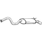Silencieux d'échappement Arrière Pour Renault Laguna I Grandtour 8200162359