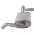 Silencieux d'échappement Arrière Pour VW Polo Playa 6N0253609AA 6N0253609AK