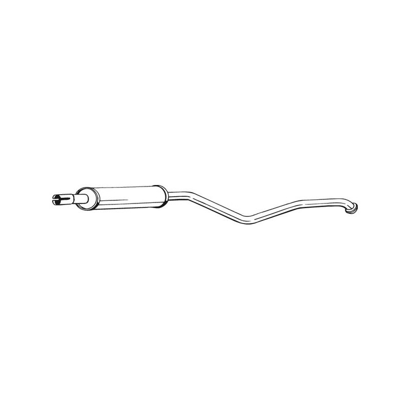 Silencieux d'échappement Central Pour Renault Laguna II Grandtour 8200085777