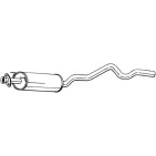Silencieux d'échappement Central Pour Opel Astra F Camionnette/Break