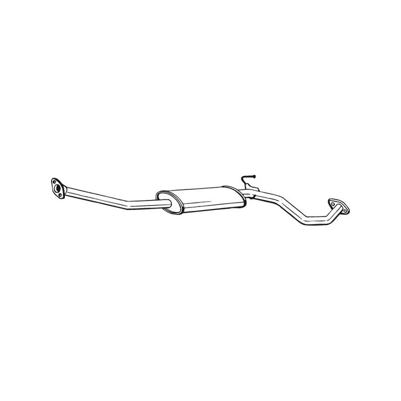 Silencieux d'échappement Central Pour Nissan Micra III 20300AY100