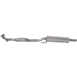Silencieux d'échappement Avant Pour VW Seat Skoda 6Q0253091AA 6Q0253091AB