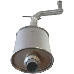 Silencieux d'échappement Central Pour Peugeot 206 1717AY 1717H9