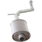 Silencieux d'échappement Central Pour Peugeot 206 CC 1717AZ 1717H8