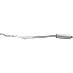 Silencieux d'échappement Central Pour Peugeot 206 CC 1717AZ 1717H8